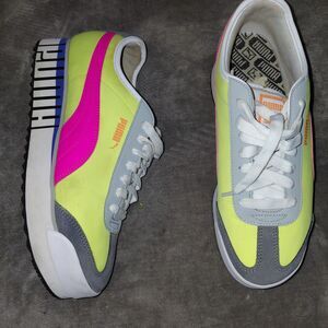 Puma Roma Amor Shoes Womens Size 10.5 Multicolor Sports Platform Fashion Sneaker